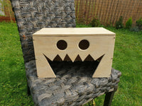 Halloween Spooky Playhouse for Cats House Hutch Tunnel Shelter Hideout Hide