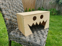 Halloween Spooky Playhouse for Cats House Hutch Tunnel Shelter Hideout Hide