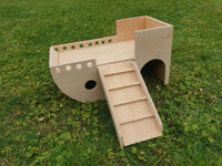 Pirate Ship Hedgehog Home