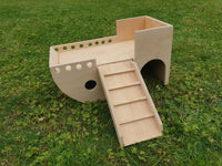 Pirate Ship Hedgehog Home