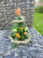 Christmas Tree Feeder Xmas gift Festive Small Animal rodent toy for guinea pigs