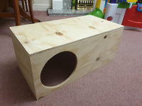 House Hutch Tunnel Shelter Hideout Hide Hideaway Playhouse for Cats 24''x12'x10'