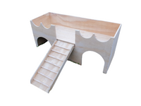 Large Castle Rabbit hutch house