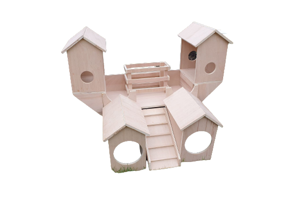Verbesserter Super Castle Meerschweinchenstall