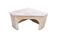 Wide Entrance Corner Rabbit Hutch House