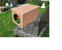 House Hutch Tunnel Shelter Hideout Hide Hideaway Playhouse for Cats 24''x12'x10'