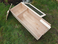 No Mesh Lid Tortoise Table