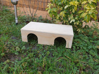 2 Entrances Small Guinea Pig Hutch House