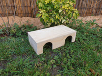 2 Entrances Small Guinea Pig Hutch House