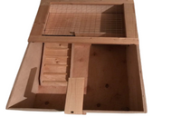 Maison à 2 niveaux avec support de rampe, abri caché, Table de tortue