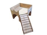 Corner Castle Reptile Vivarium Terrarium House
