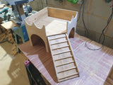 Corner Castle Reptile Vivarium Terrarium House
