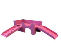 2 Ramps Castle Guinea Pig Hutch House