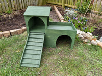 Two Tiered Rabbit hutch house