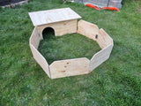 Extra Large With Fence Tortoise Table Vivarium House