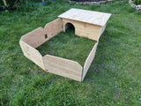 Extra Large With Fence Tortoise Table Vivarium House