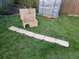 Extra Large With Fence Tortoise Table Vivarium House