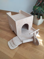 Tuk Tuk Bike Guinea Pig Hutch House