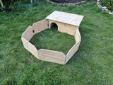 Extra Large With Fence Tortoise Table Vivarium House