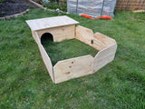 Extra Large With Fence Tortoise Table Vivarium House