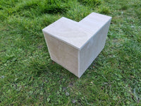 Maison d'angle pour petits rongeurs avec escaliers 27 cm x 21 cm x 21 cm