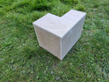 Maison d'angle pour petits rongeurs avec escaliers 27 cm x 21 cm x 21 cm
