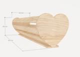 Valentine Heart Sides Guinea Pig Hay Feeder