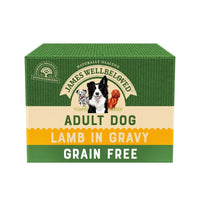James Wellbeloved Adult Grain Free Pouches - Lamb with Vegetables Dog Food