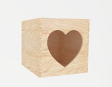 Valentine Heart Rabbit Hutch House
