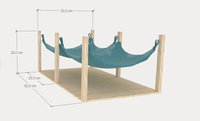 Double Rabbit Hutch Hammock