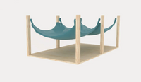 Double Rabbit Hutch Hammock