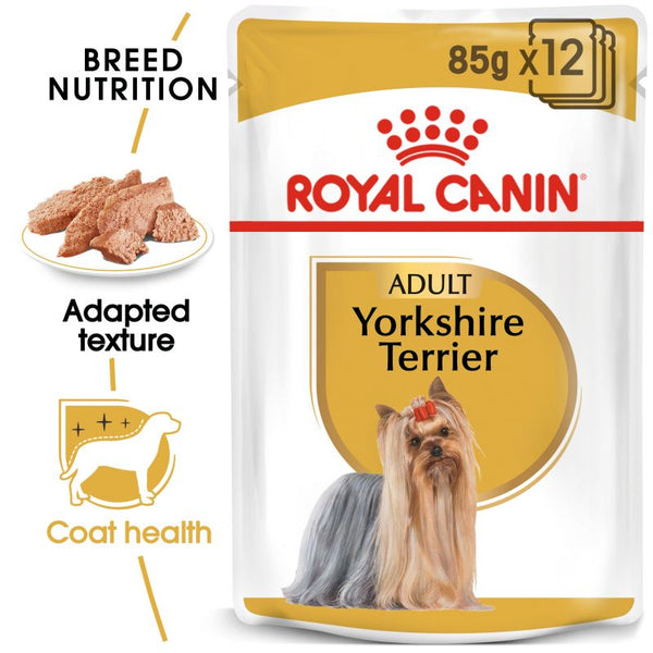 Royal Canin Breed Yorkshire Terrier Mousse Dog Food