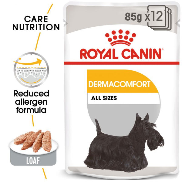 Royal Canin CCN Dermacomfort Mousse Dog Food PETSGANG HOUSES