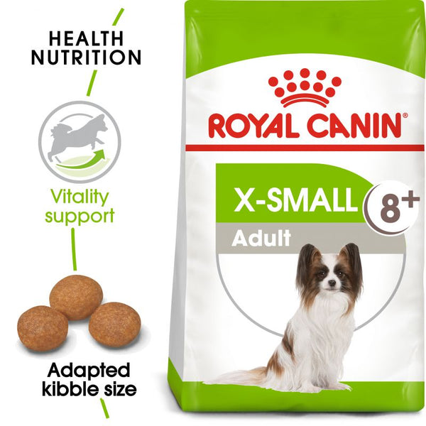Royal Canin X-Small Adulte 8+ Nourriture pour chiens