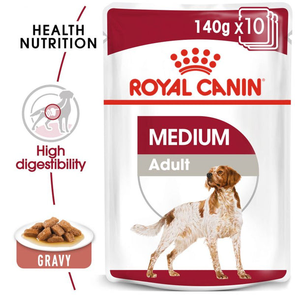 Royal Canin Medium Adult in Gravy Dog Food