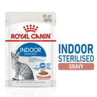 Royal Canin Indoor Sterilised in Gravy Wet Cat Food