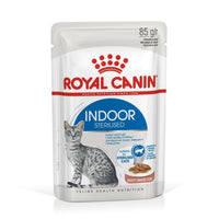 Royal Canin Indoor Sterilised in Gravy Wet Cat Food