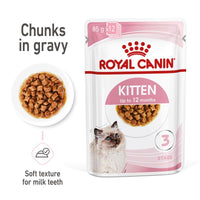 Royal Canin Kitten in Gravy Wet Cat Food