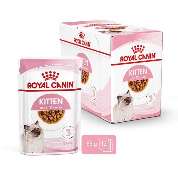 Royal Canin Kitten in Gravy Wet Cat Food