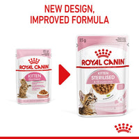 Royal Canin Sterilised Kitten in Gravy Cat Food PETSGANG