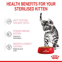Royal Canin Sterilised Kitten in Gravy Cat Food