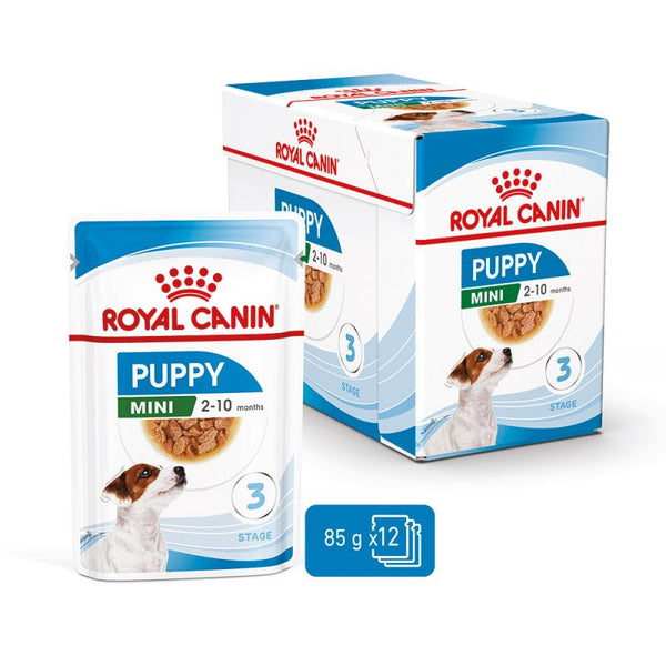 Royal Canin Mini Puppy in Gravy Dog Food PETSGANG