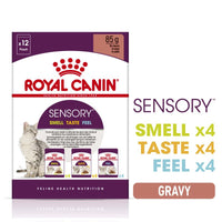 Royal Canin Sensory Mixed Pack in Gravy Wet Cat Food