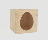 Easter Egg Rabbit Hutch House Hay Feeder