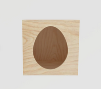 Easter Egg Rabbit Hutch House Hay Feeder