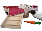 Corner Castle Guinea Pig Hutch House