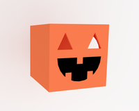 Halloween Pumpkin House