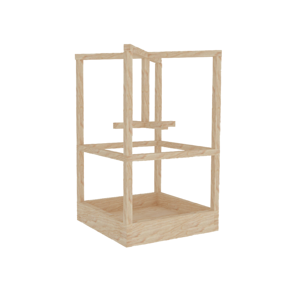 Wooden Stand Shelve Bird Perch