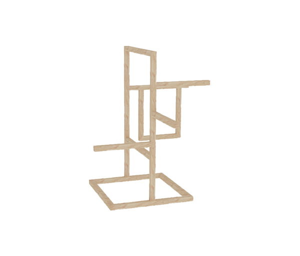 Wooden Stand Platform Bird Perch