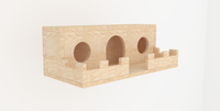 Rectangular Castle Chinchilla Cage